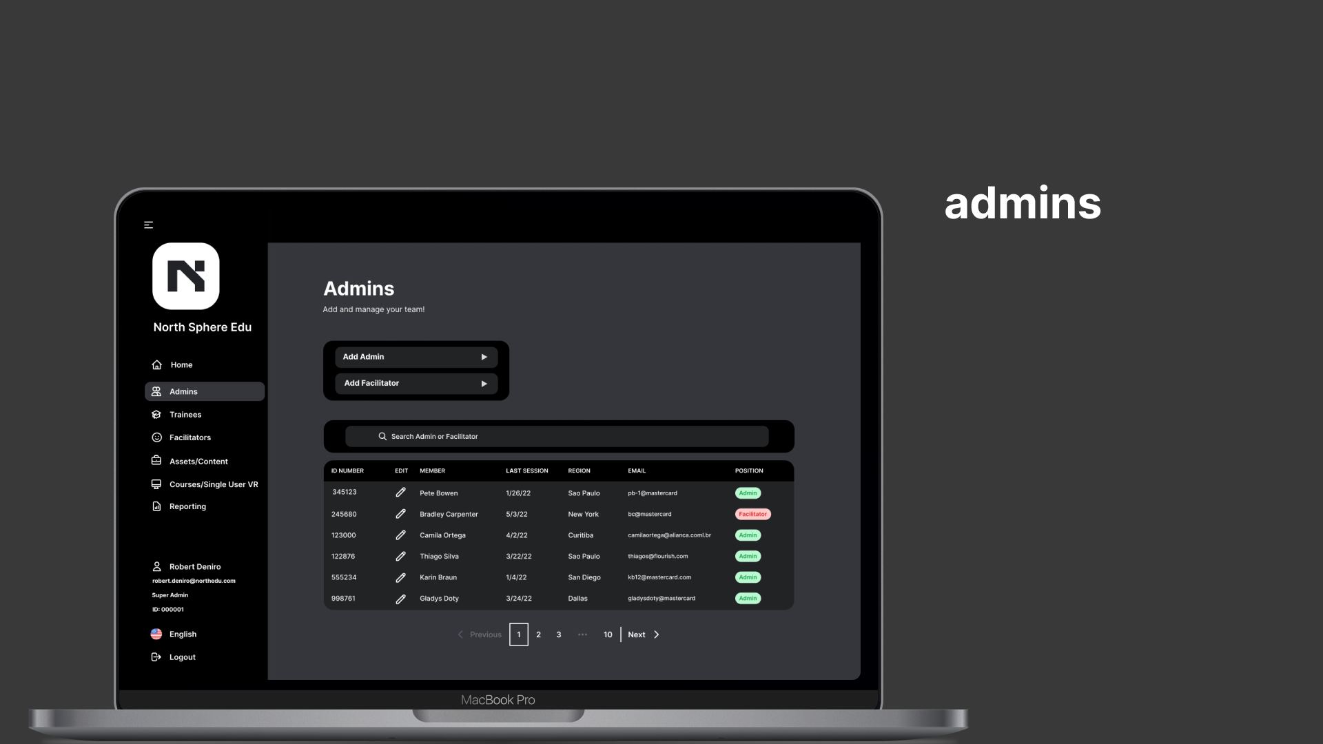 VR LMS Dashboard — image 9