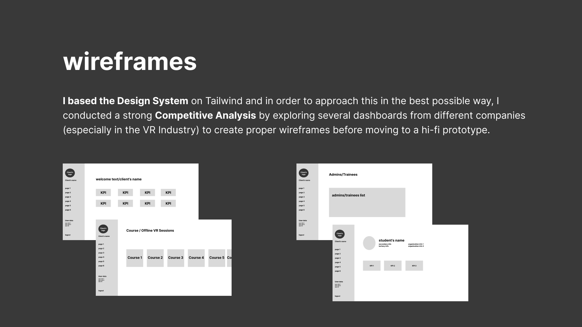 VR LMS Dashboard — image 5